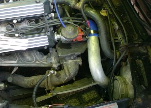 intercooler tubing - hot side - Saab 900 Turbo